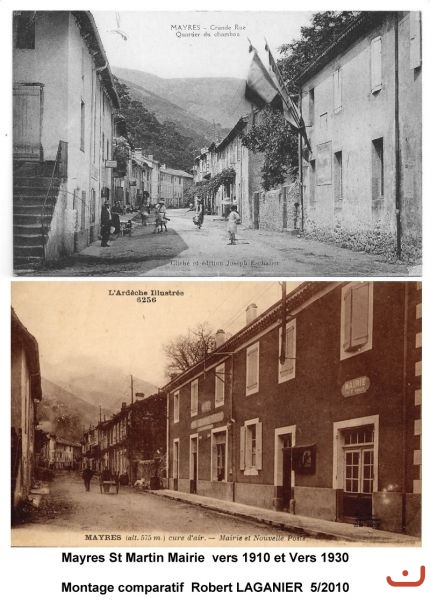1910 et 1930 - Grand Rue St-Martin_1