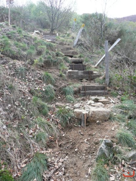 Escaliers pistes